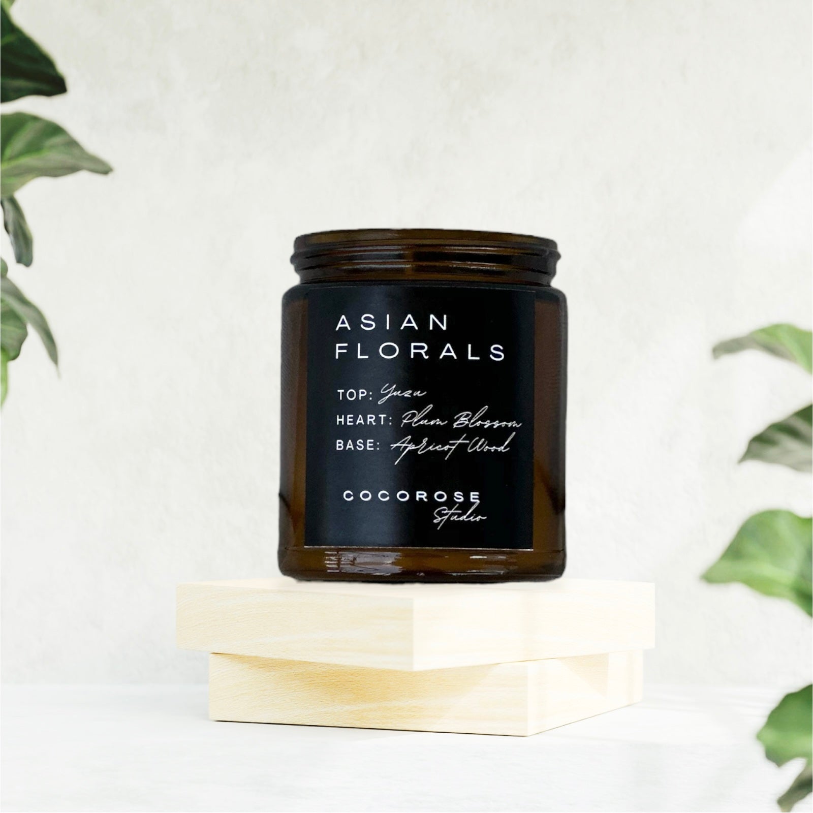 Asian Florals Candle