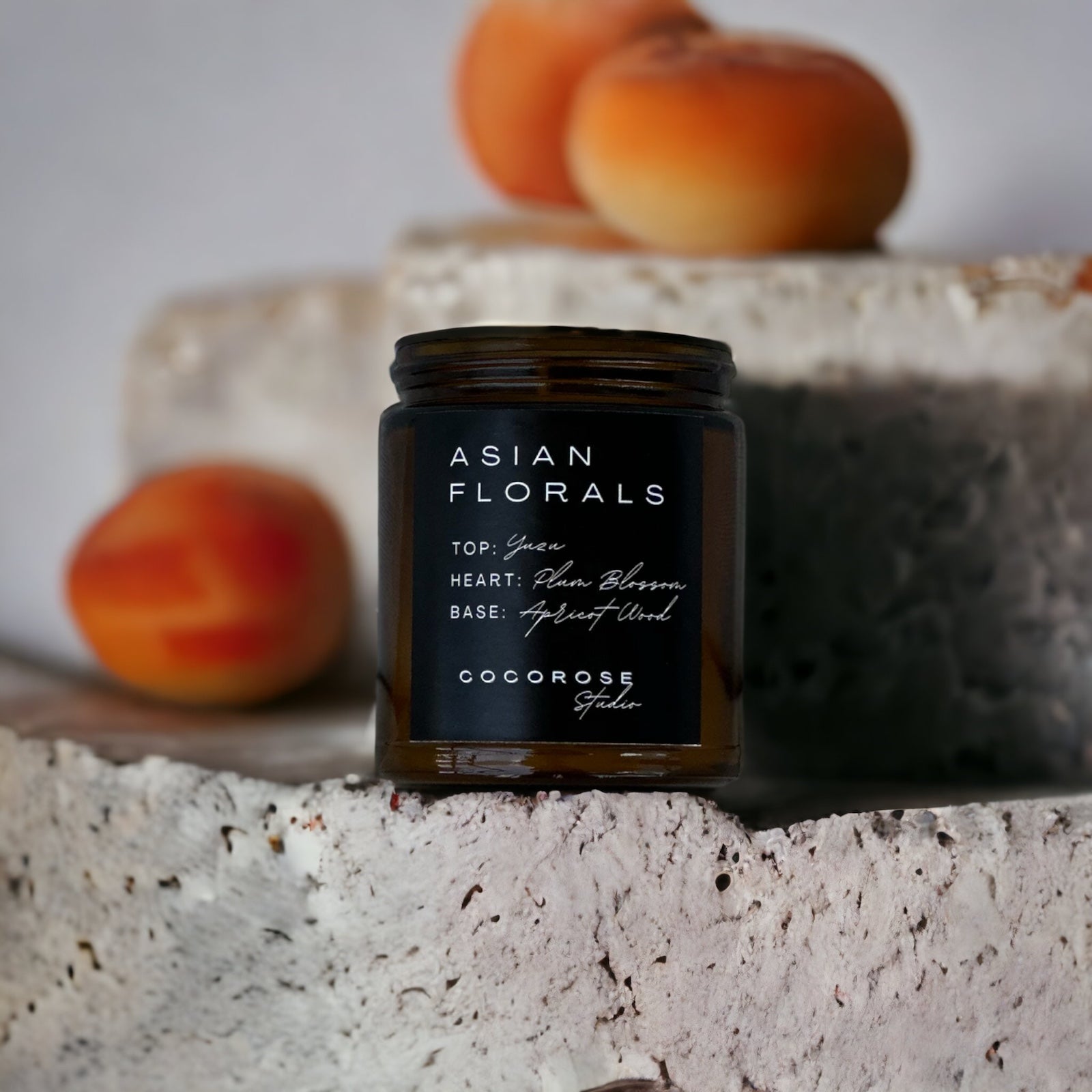 Asian Florals Candle